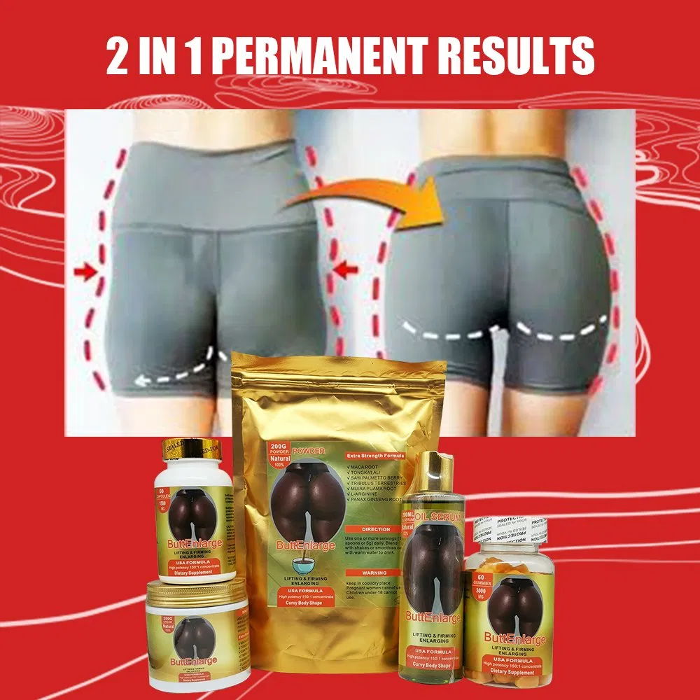 Wholesale Effective Maca Root Big Butt Enlargement Set Tighten Lift Hipand Butt Enhancement Set