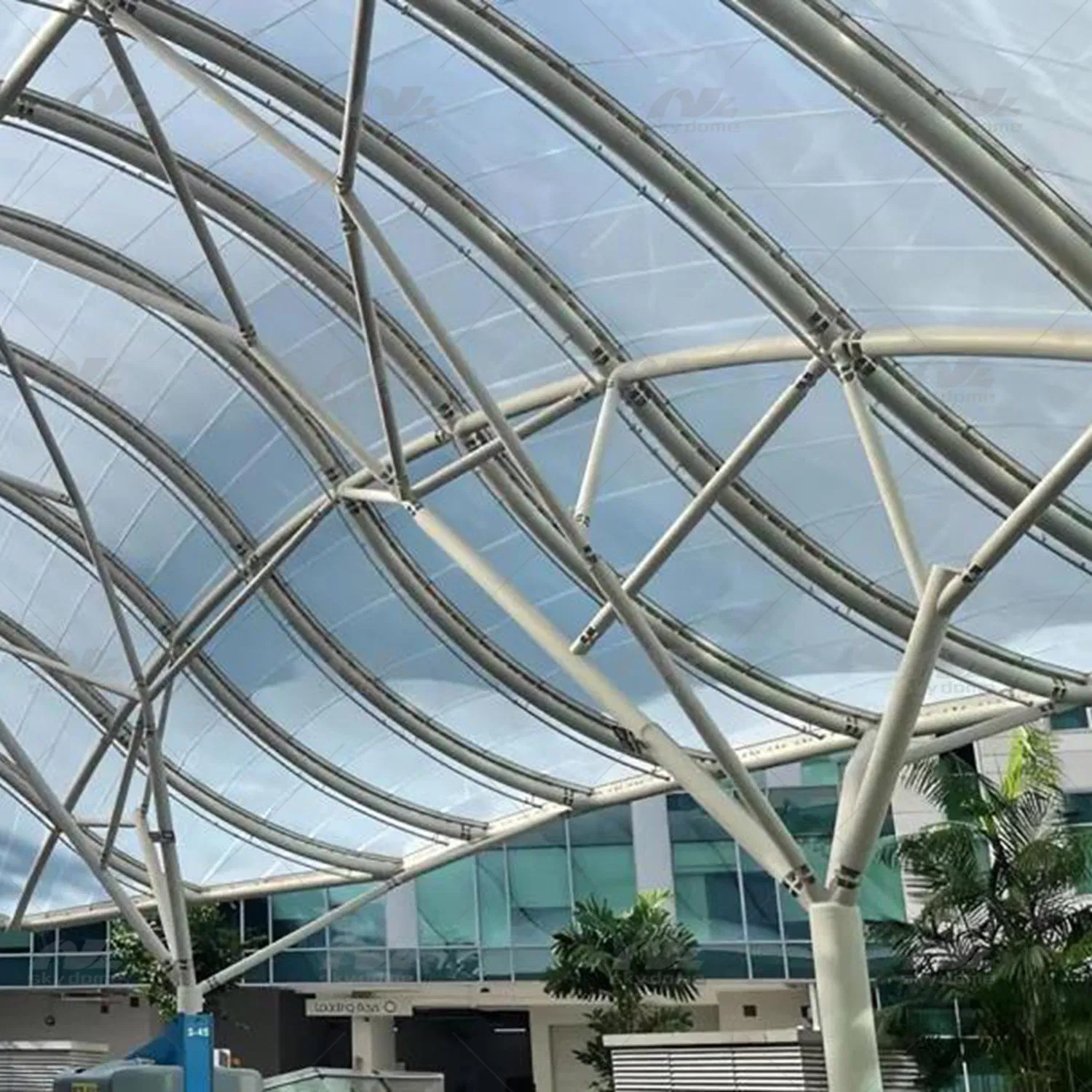 PTFE ETFE Tensile Membrane Canopy Structure