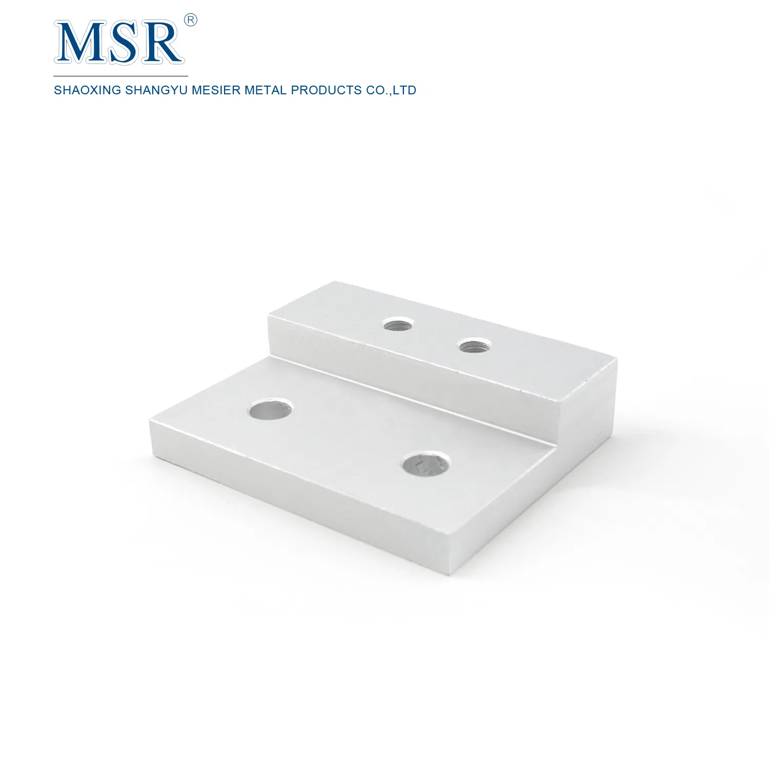 China Manufacturer 6181 6063-T5 Aluminum 2040&4040 Series 4 Hole Transition Center Plate for Aluminium Profile 20*20mm 40*40mm