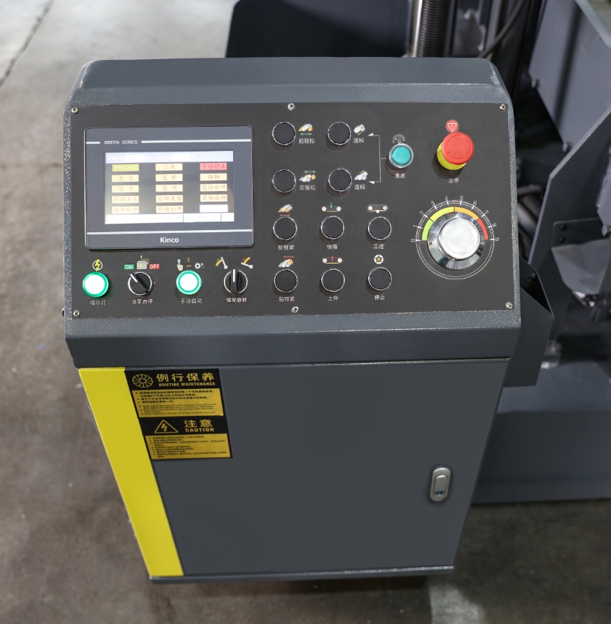 Ленточная пила по металлу автоматическая угловая высокоскоростная