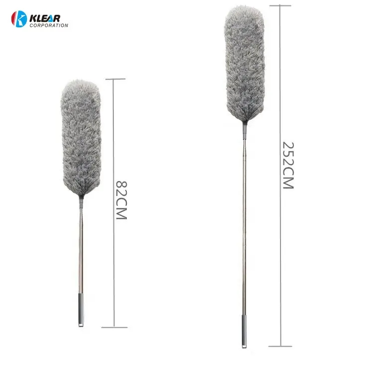 Bendable Extension Pole Microfiber for Ceiling Dust Cleaning Duster