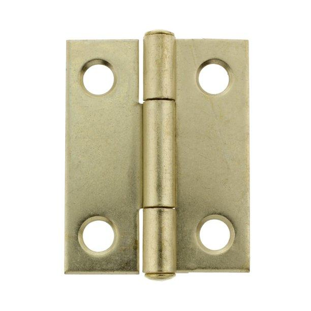 Factory Supply Utility Hinge Metal Hinge Brass Plated 1.5inch 2pak Per Set