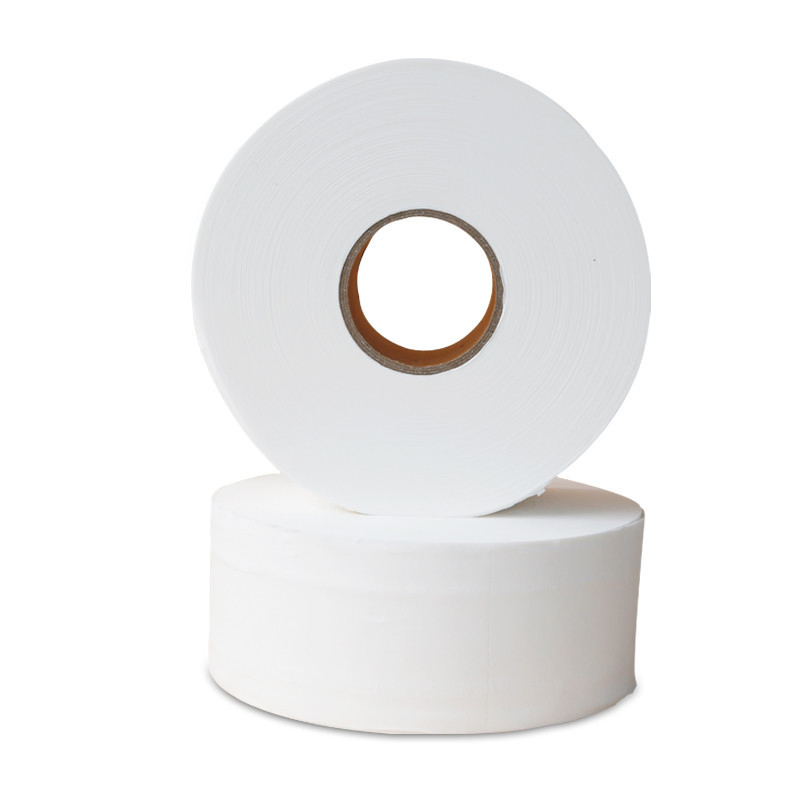 1ply White Bamboo Toilet Tissue Paper Parent Jumbo Rolls