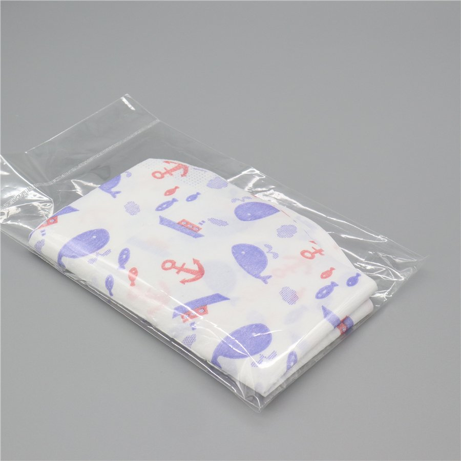 Disposable Customized Printing Waterproof Baby Bibs