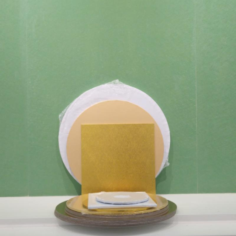 Wholesale Custom Sizes Color Paper Corrugated Cake Board Mat Base Card Food Packaging