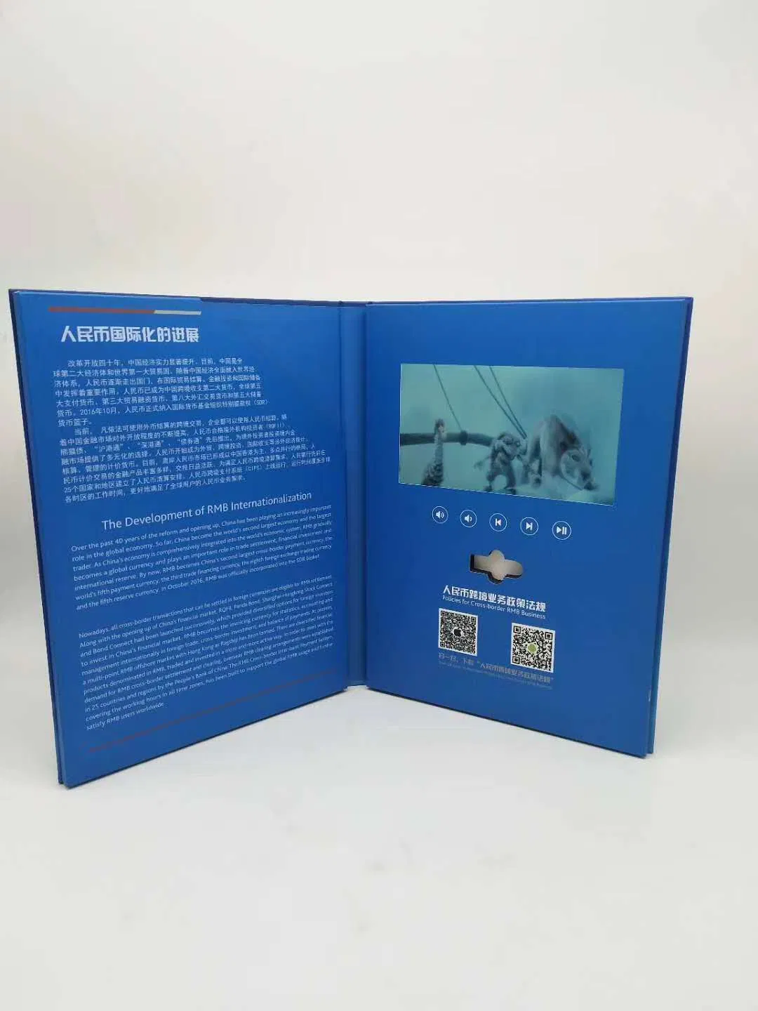 2024 Newest Hotselling LCD Screen Video Gift Card