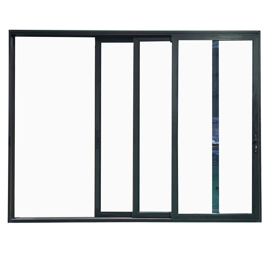 Aluminum Frameless Sliding Folding Patio Door