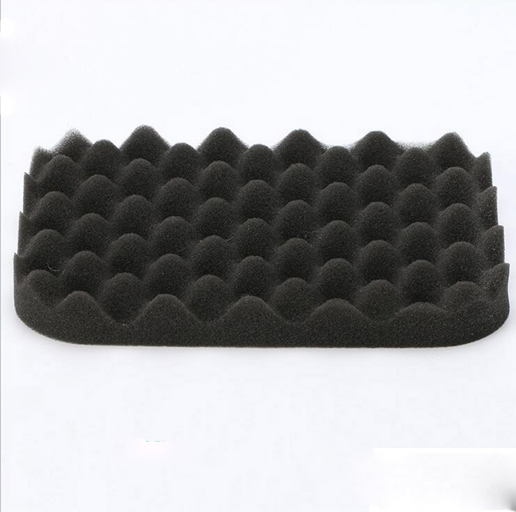 High Quality Cut to Size Black Soundproof Egg Crate PU Foam