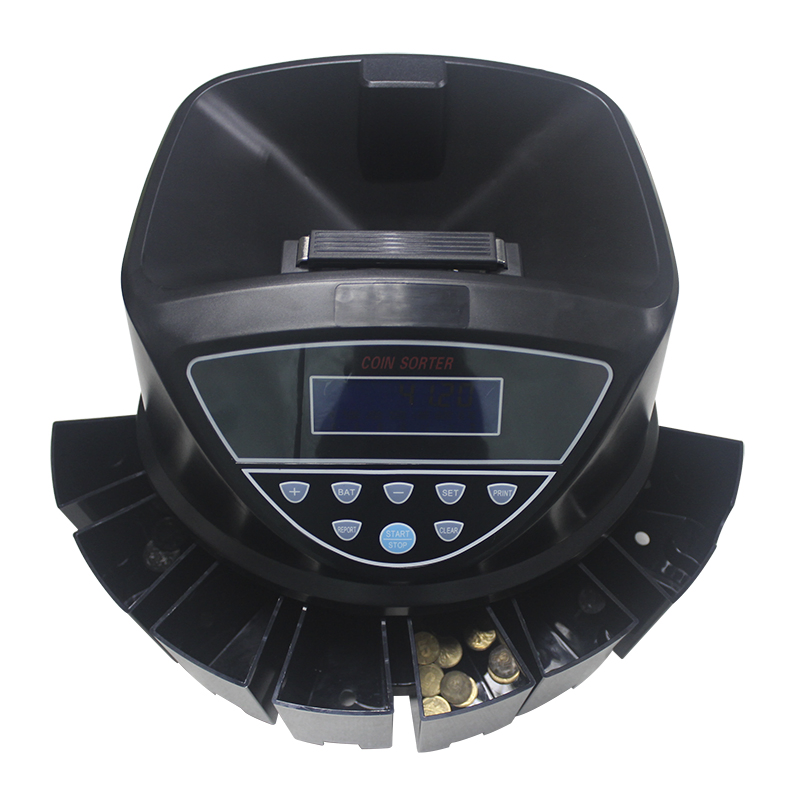 Bank Counter with Recipr Printer Coin Counter Machine