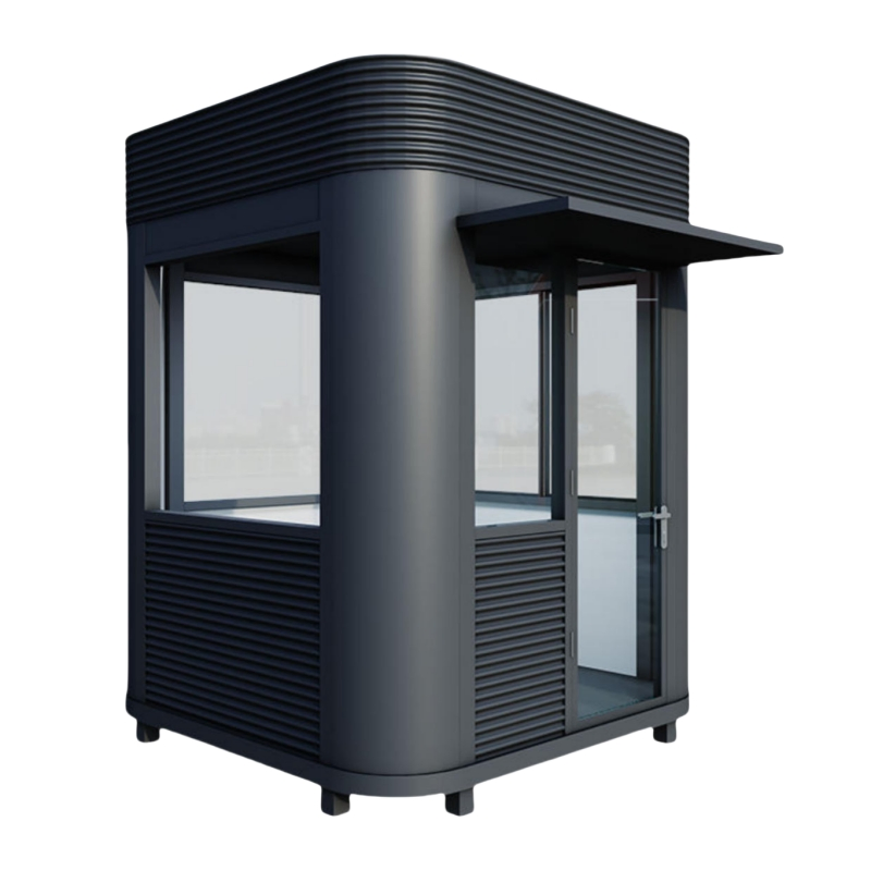 Factory Steel Structure Luxury Modular Mobile Modern Portable Prefab Security Guard Container Houses for Prefabricated Kiosks Outdoor Use
