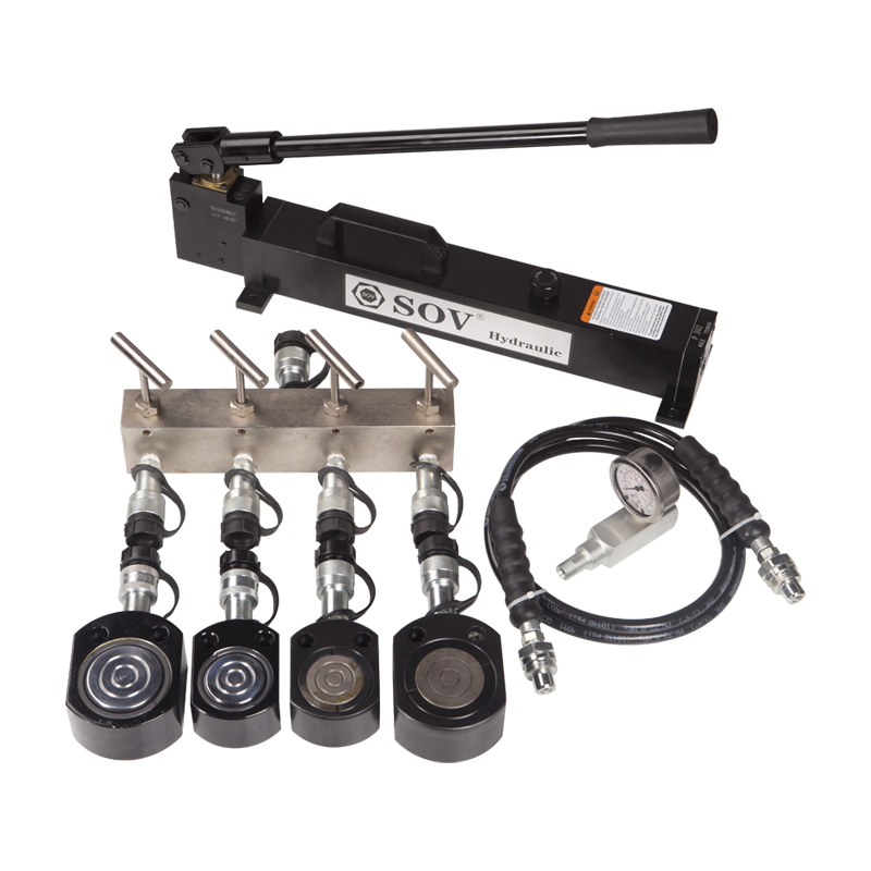 Rsm Single Acting Portable Ultra Thin Telescopic Hydraulic Cylinder