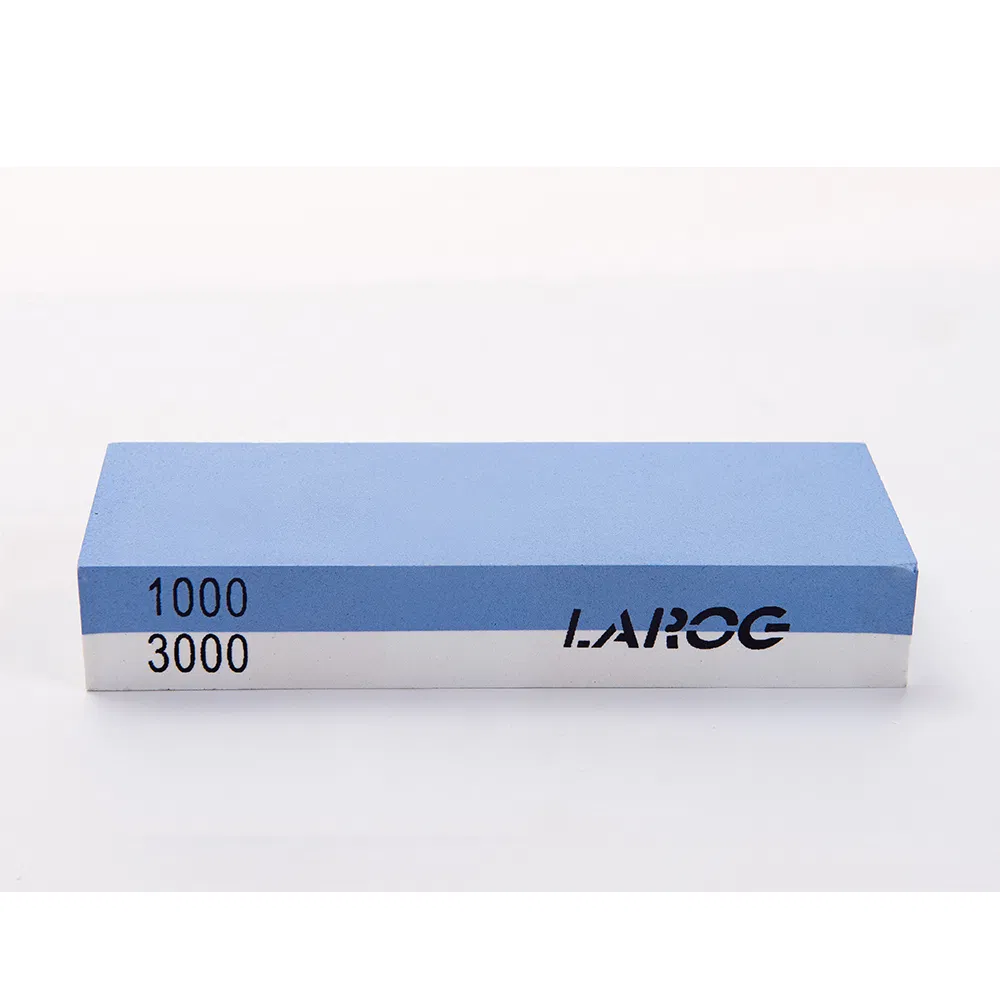 Whetstone Knife Sharpener Stone 2 Side Waterstone with Bamboo Base