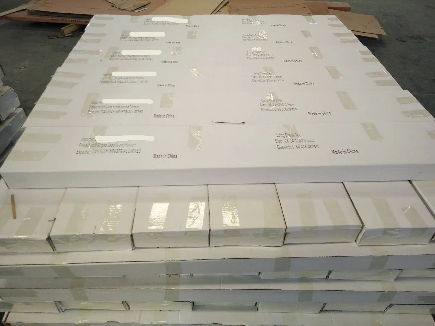 Groove Metal Keel Suspended Tee Bar Slotted Ceiling T Grid