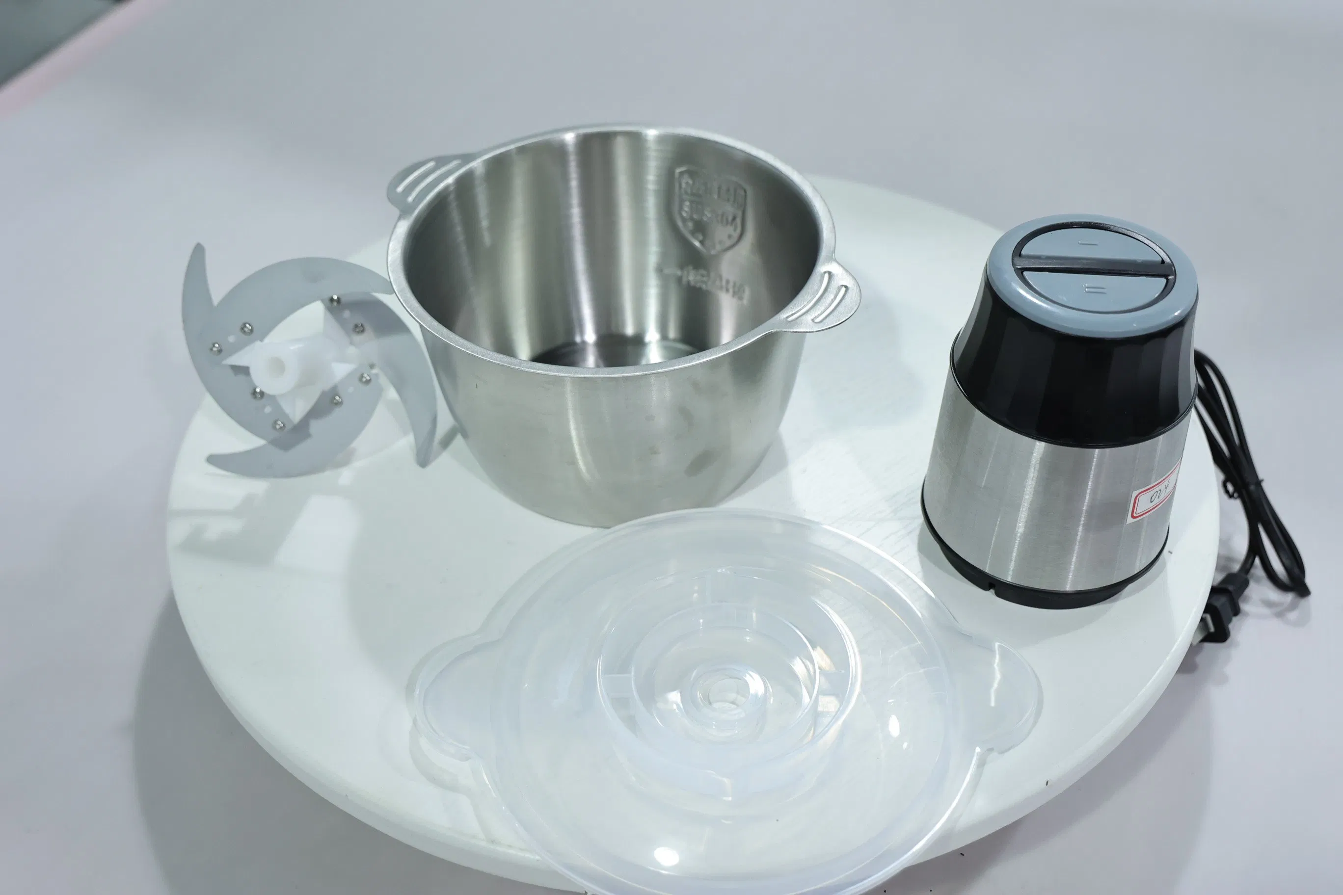 High Performance Stainless Steel Metal Gear Mini Electric Meat Grinder