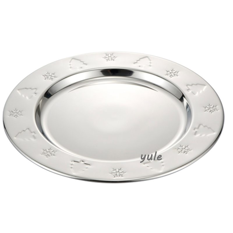 Best Selling Wholesale Gold Charger Plates for Wedding Decoration