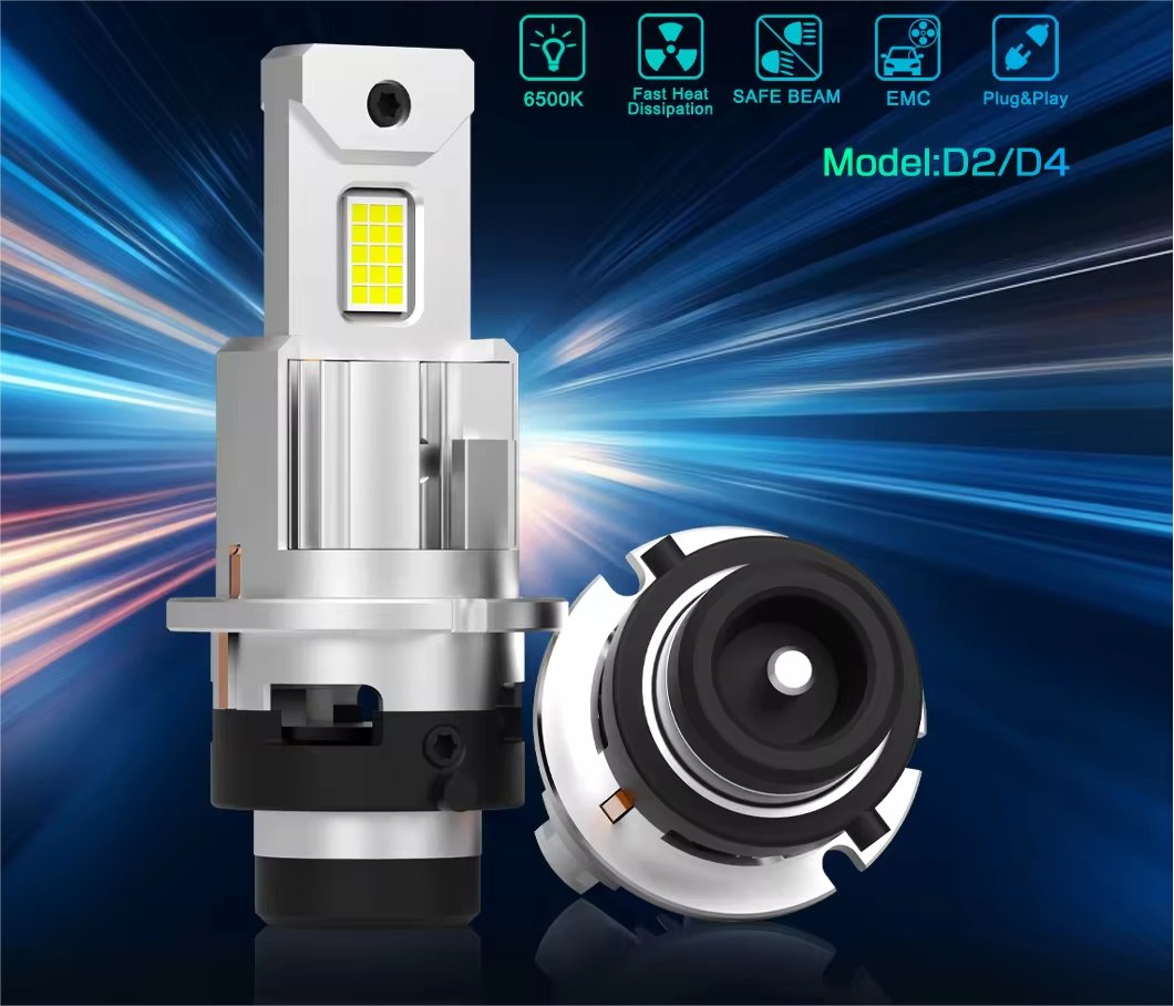 Светодиодная лампа D4S D2R для фар Plug and Play