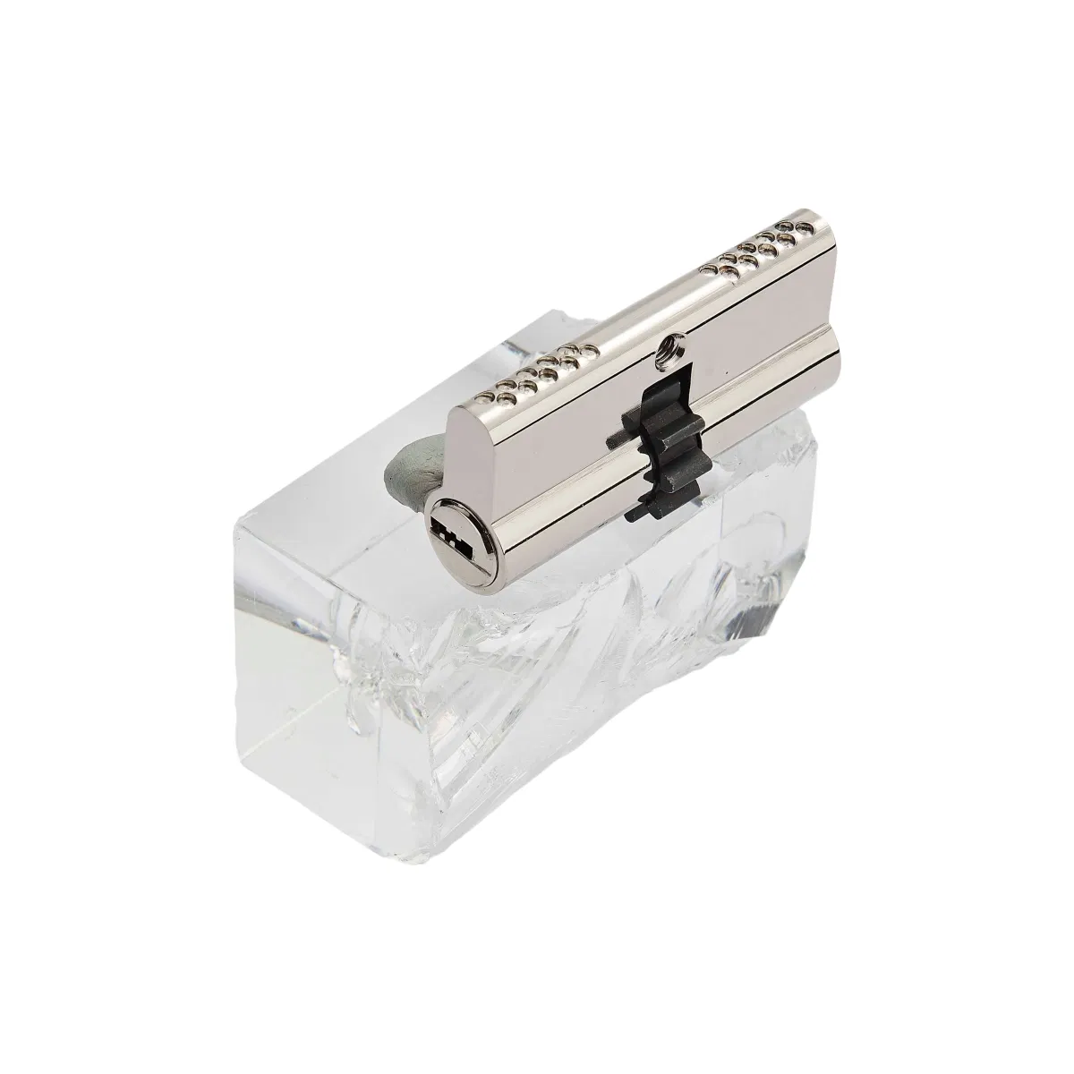 Electroplating Security Anti-Theft European Style Copper Door Lock Cylinder for Home Office