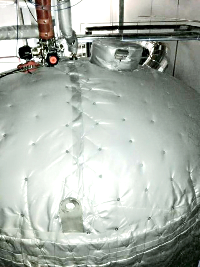 High Temperature Protection Reusable Insulation Covers for Tanks