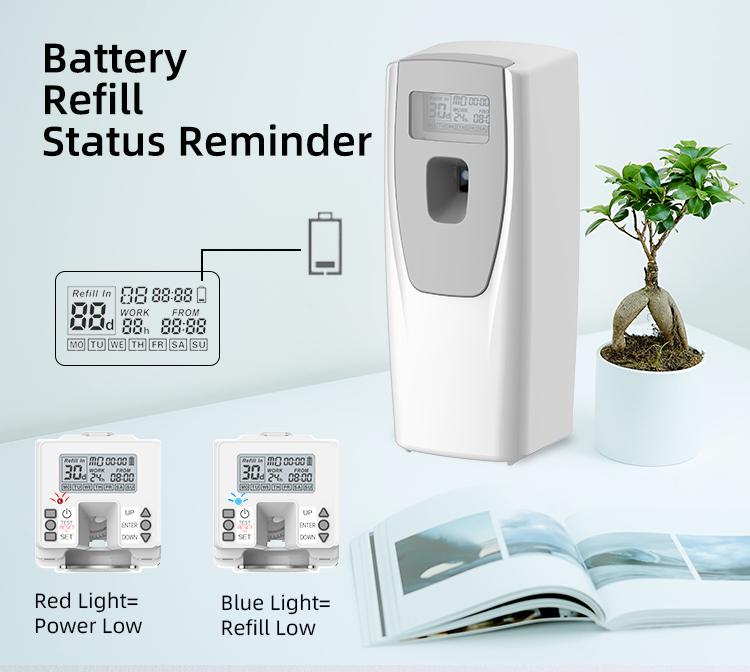 Hot Selling Mini Fragrance Oil Dispenser Wall Mounted Perfume Spray Aerosol Dispenser