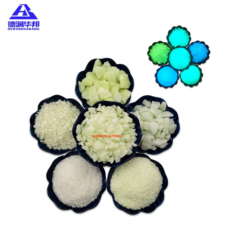 Glowing Resin Particle for Daily Decoration Design