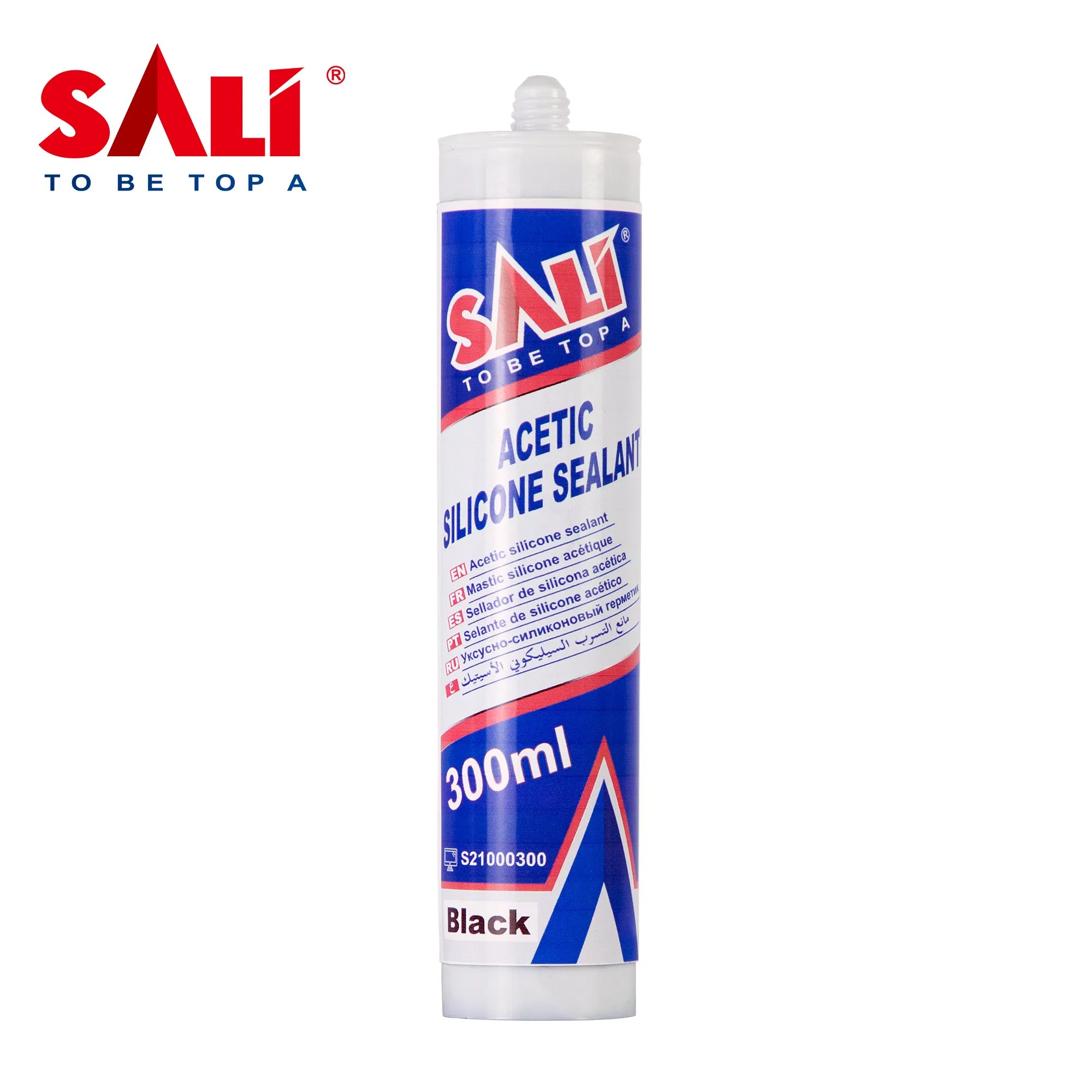 Sali 330ml White/Black/Hyaline 5A Quality Acetic Silicone Sealant