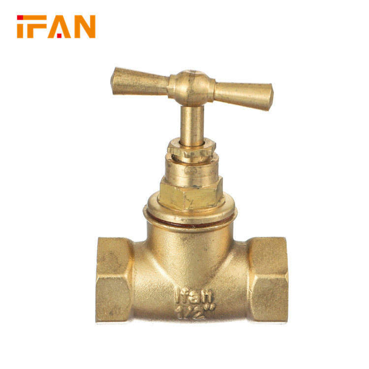 Ifan Durable Brass Water Tap Outdoor Garden Faucet Wall Mounted Water Brass Bibcock