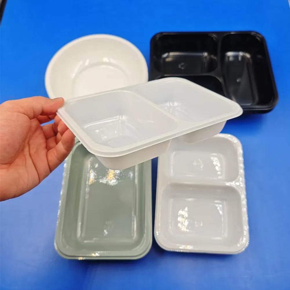 Disposable Cpet Tray Takeaway C-Pet Meal Box Ovenable Food Packaging Box