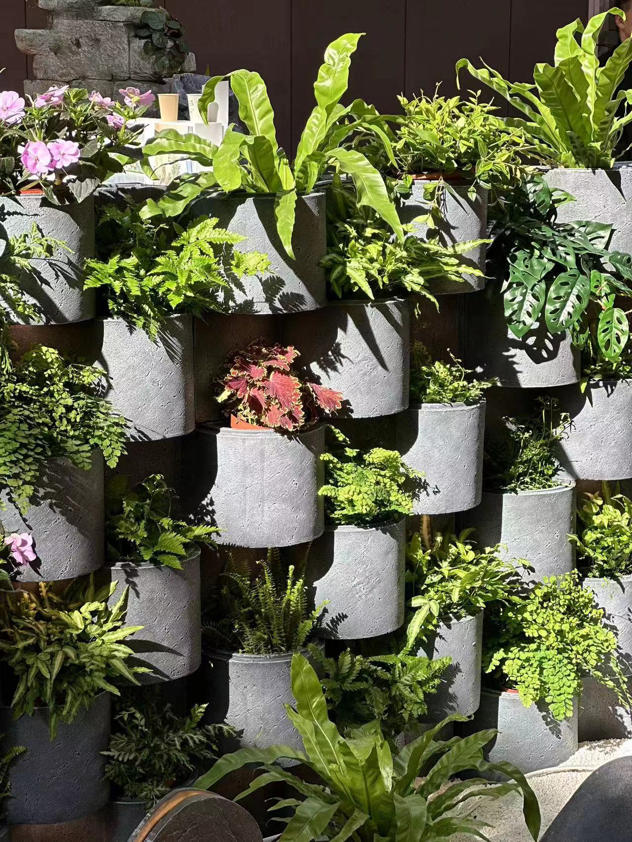 Горшок цветочный MGO для дома сада