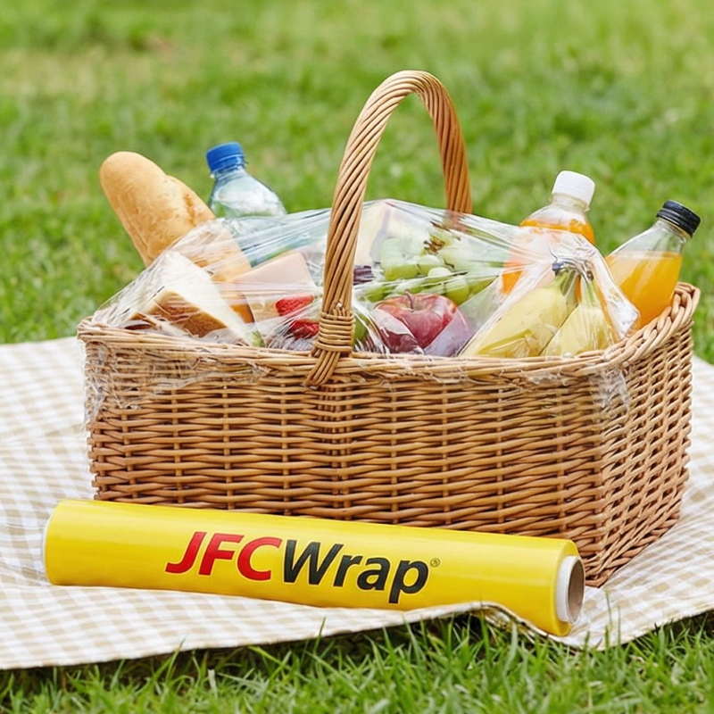9-12mic Seal Food Fresh Keeping Wrap Stretch Food Storage Cling Film for Food