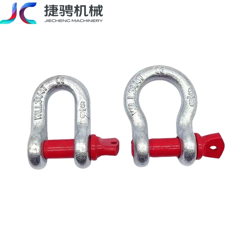 Full Size Customizable Forged Shackles for General Lifting Purposes - Dee & Bow Shackles