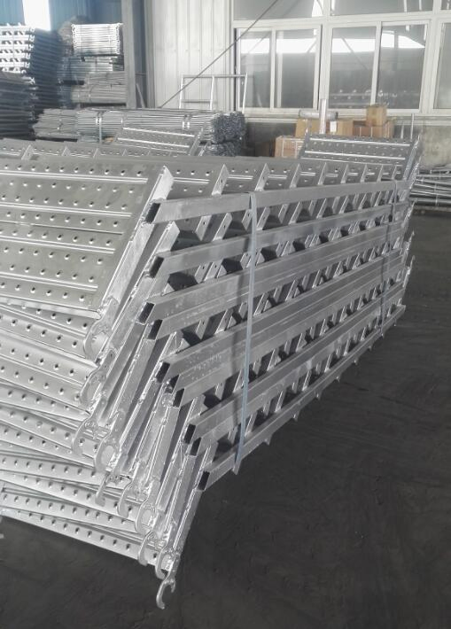 Galvanized Steel Scaffolding Walking Board Steel Plank Staircase Catwalk