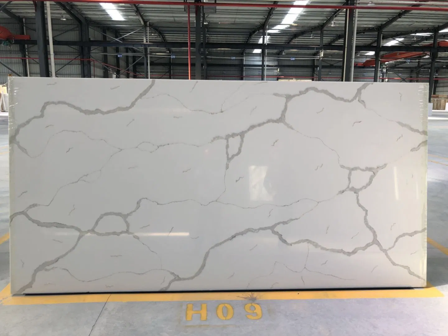 White/Cream/Grey/Black/Brown/Veins Artificial Stone Engineered Quartz Slabs for Kitchen Countertops/Worktops