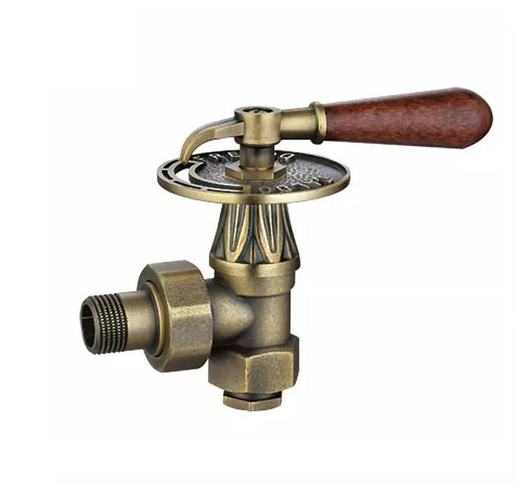 Antique Brass Classical Thermostatic Radiator Valve for Cast Iron Radiator