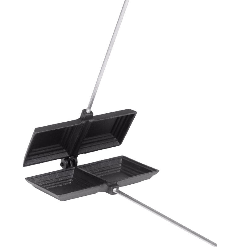 Camping Tools Sandwich Maker Cast Iron Jaffle Iron Cookware