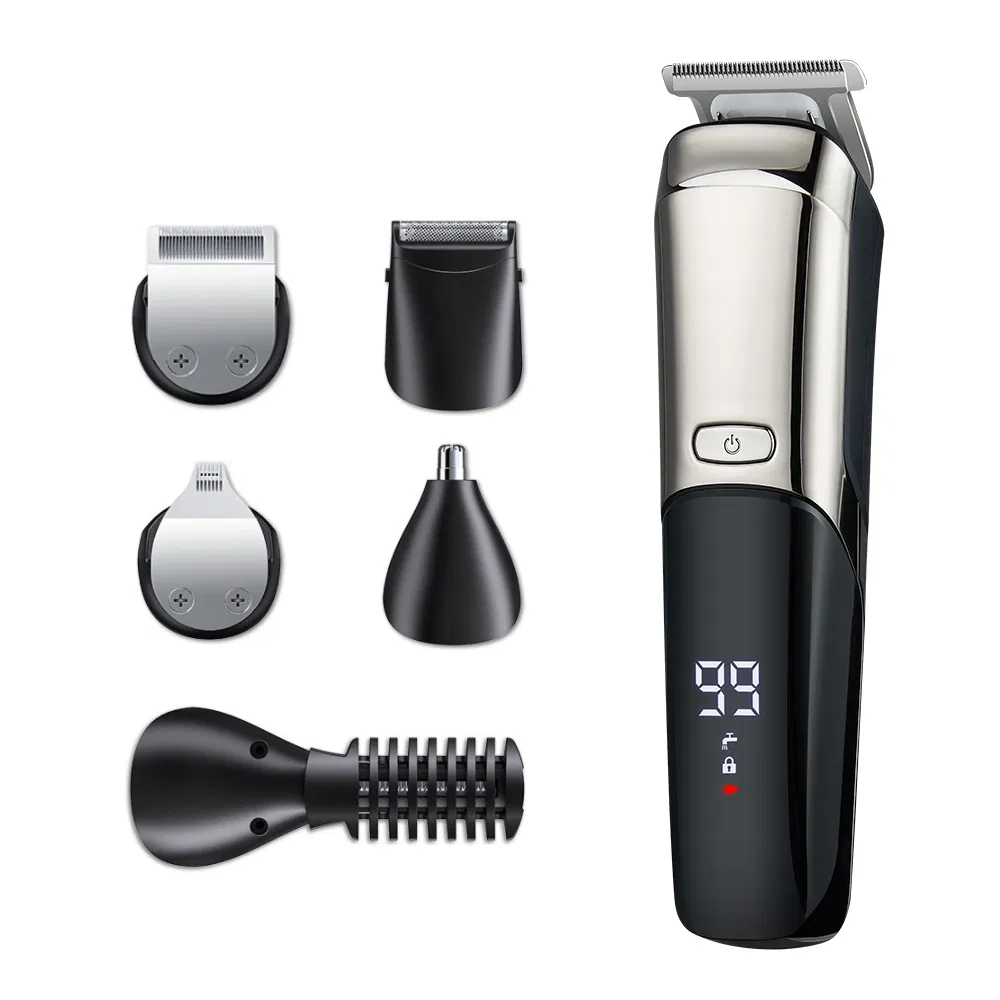 Lilipro Li-1390 Factory Price Rechargeable Cordless Electric Hair Shaver Nose Trimmer Kit for Men