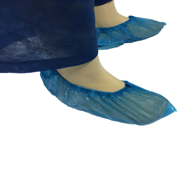 Dental Medical Consumable Waterproof Disposable Plastic Foot Shoe Cover