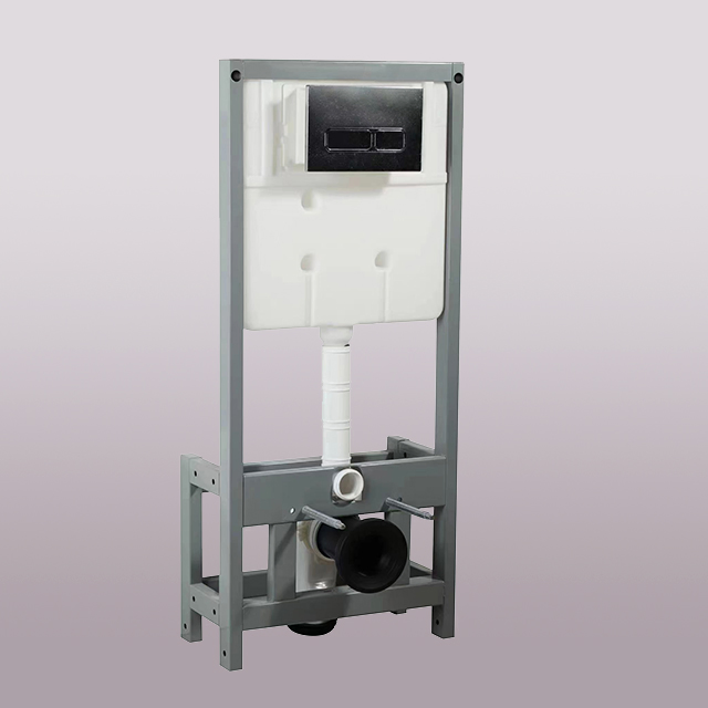 Sanitary Ware Flush Fitting Toilet White Color Dual Flush Cistern in Wall Concealed Cistern for Wall Hung Toilet