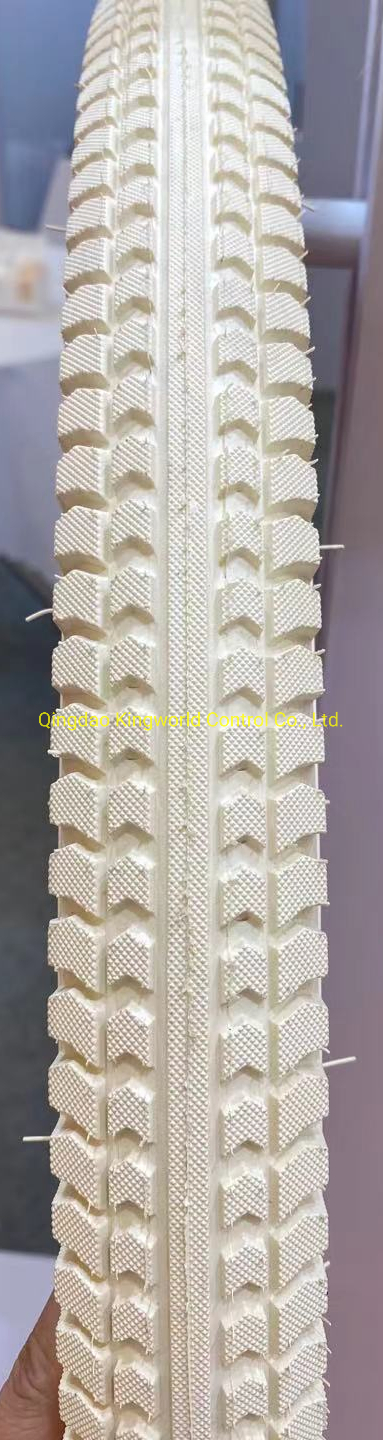 Резиновая покрышка для горного велосипеда с цветным рисунком