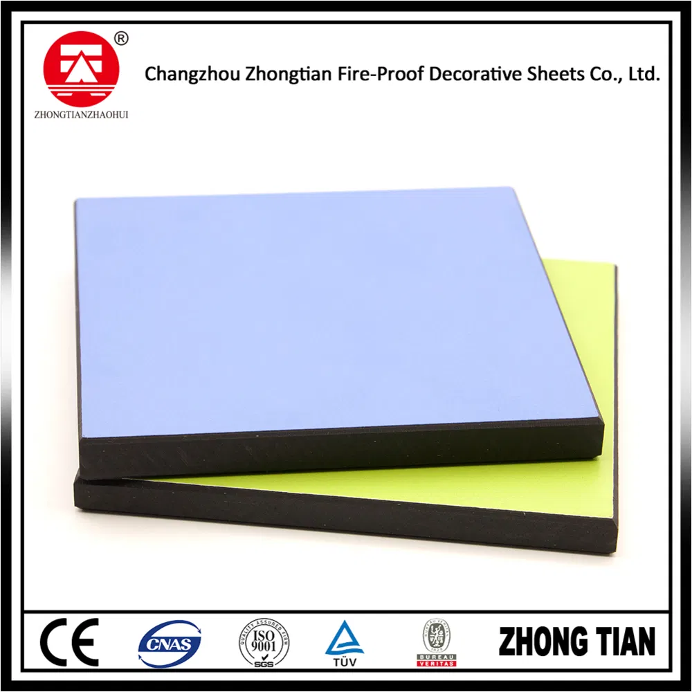 Modern Fireproof 12mm HPL Compact Laminate Board for Office