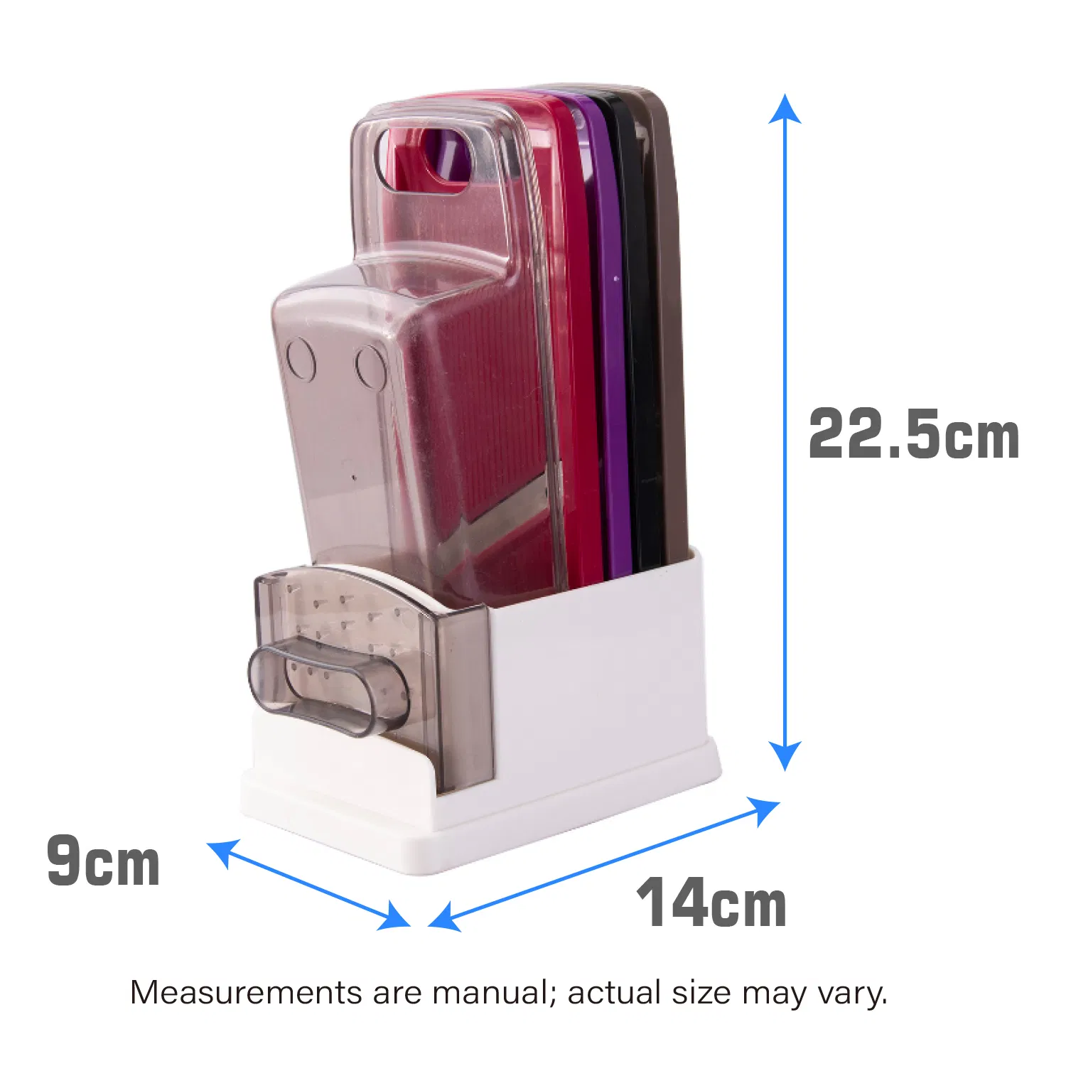 4-в-1 тёрка для овощей и сыра из нержавеющей стали