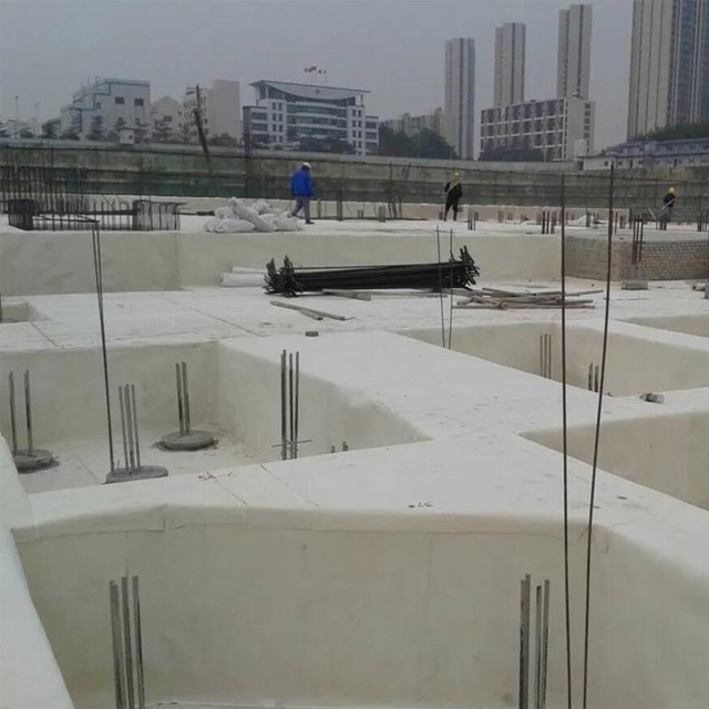 Pre-Applied Fully Bonded HDPE Membrane Waterproofing Membrane with Sand Surface