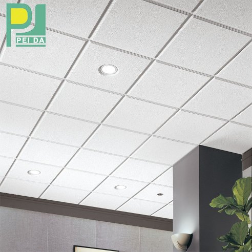 Factory Outlet Glass Fibre Acoustic Ceiling Tiles for Residential