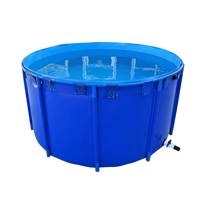 Durable Round PVC Shrimp Pond Plastic Fish Farm Tank