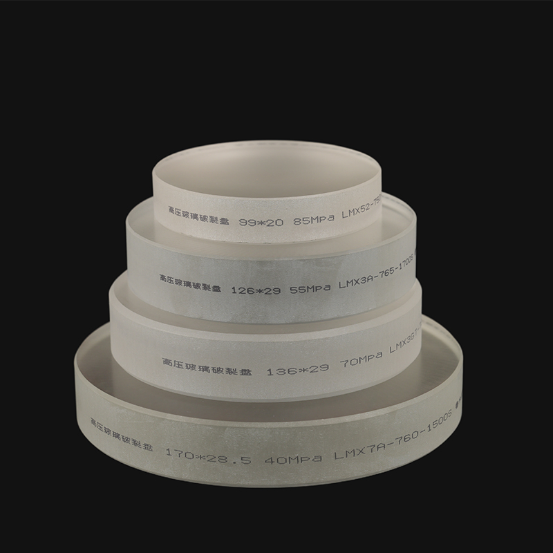 Ultra High Pressure Safety Rupture Disc for Glass Applications