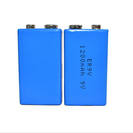 Zero Mercury Cadmium 10.8V 9V 1200mAh Er9V Li/Socl2 Battery Pack for Smoke Alarm Detector