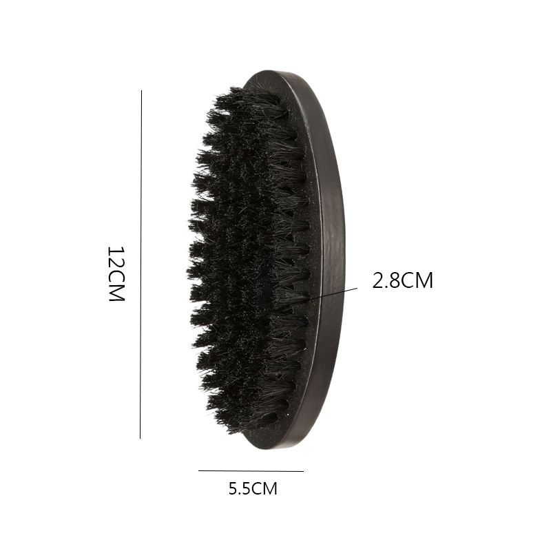 Customized Logo Eco-Friendly Boar Bristle Beard Brush