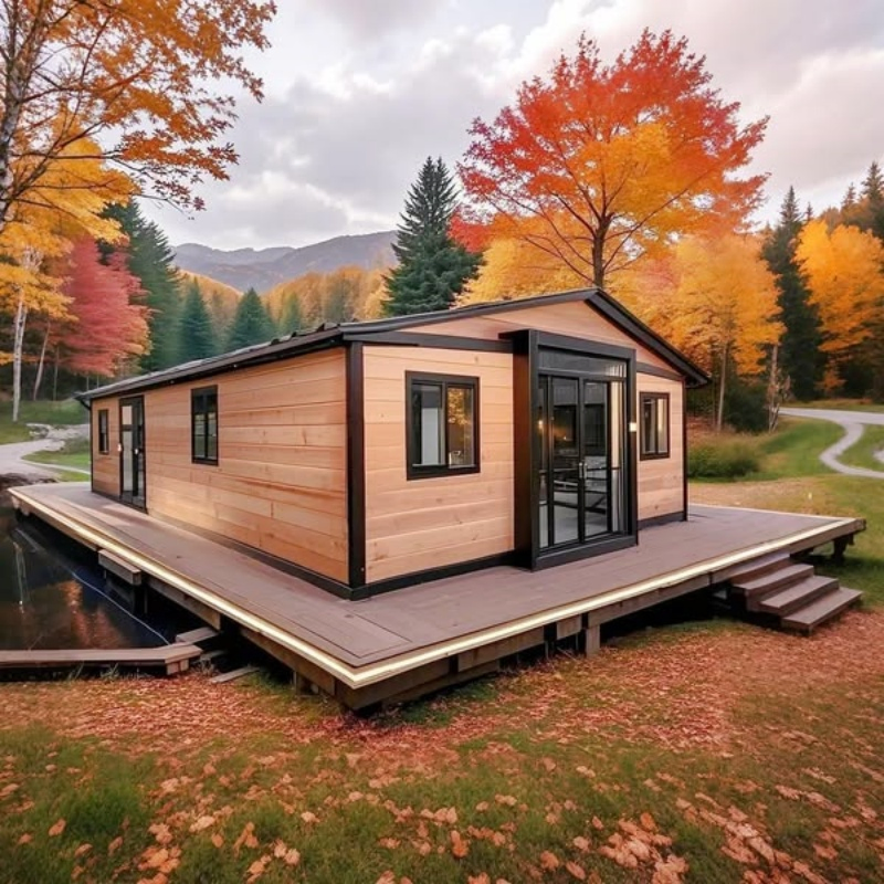 Expandable 4 Bedroom Container House Prefabricated Container House Modular Homes CE Certified UK Wind Resistance Waterproof Looking for Distributors