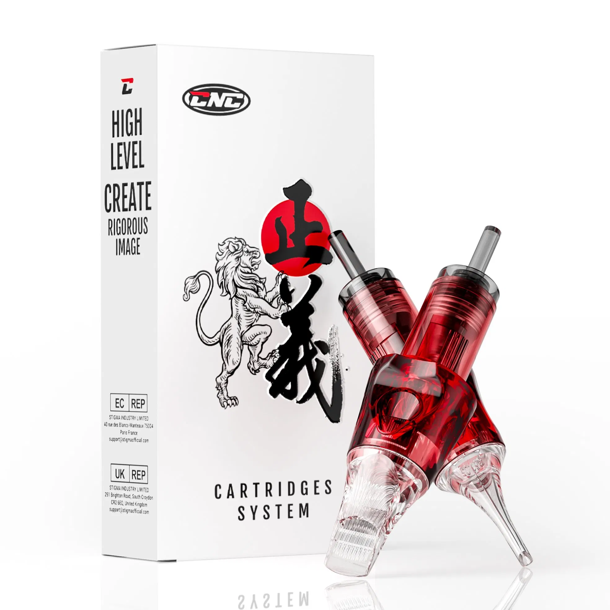 CNC Steel Stainless Silicone Membrane Rlt Stx Disposable Sterilized Tattoo Needle Cartridges