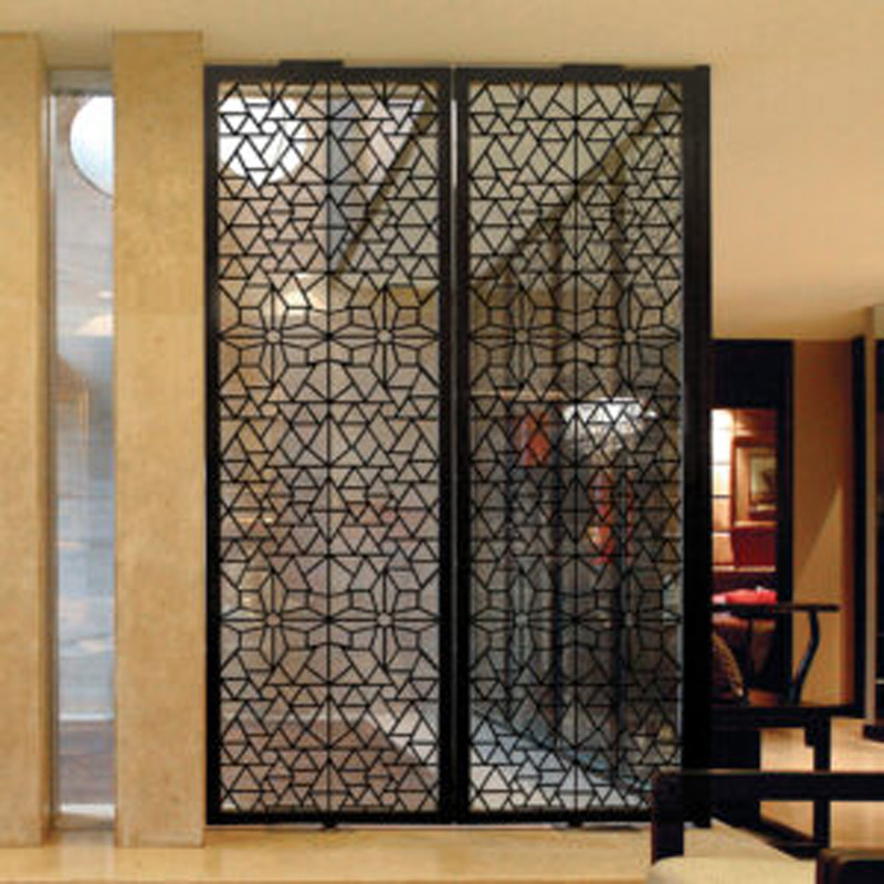 Factory Customized 304 Metal Room Divider Stainless Steel Screen Partition