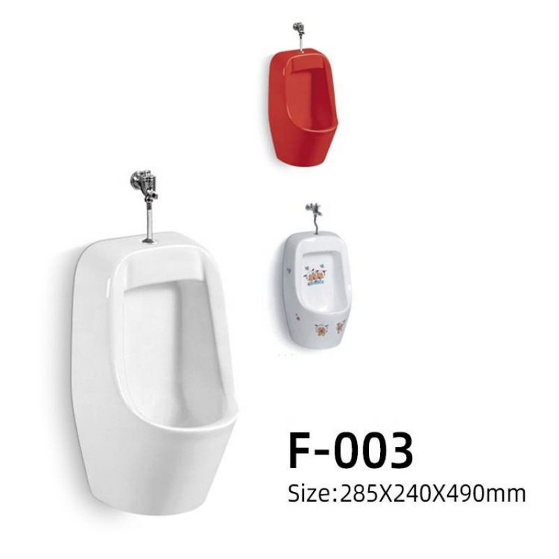 Wall Mounted Kid Bathroom Urinal Bowl Small Size Ceramic Urinal